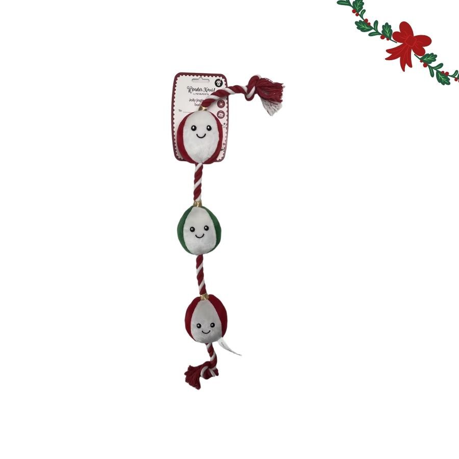 Wonder Christmas Cuerda y Cascabel Juguete para perros, , large Imagen numero 6