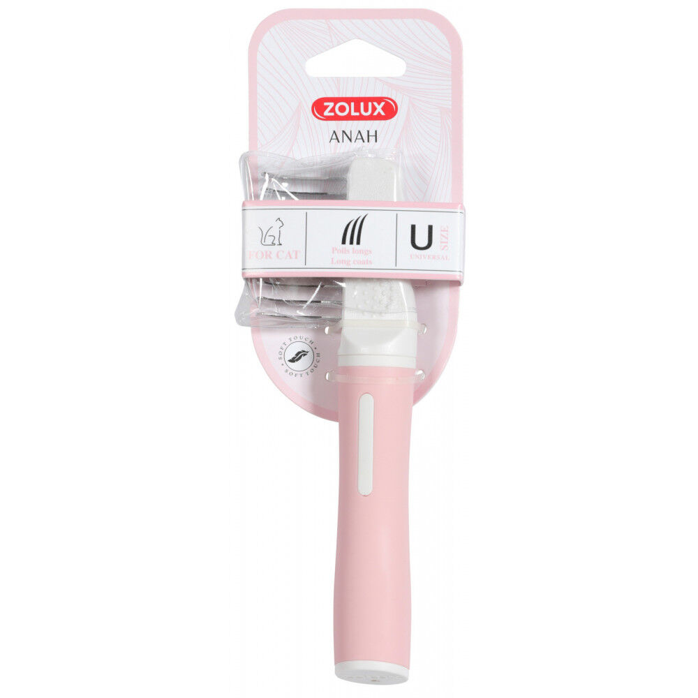 Zolux-ZO-550016 - Peine desenredador de 10 Hojas, 17 cm, Gama ANAH, para Gatos., , large Imagen numero 1
