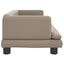 vidaXL Cama para perros de cuero sintético color capuchino 80x45x30 cm, , large indicador imagen numero 3