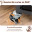 COSTWAY Jaula para Perros Plegable, Jaula para Mascotas de Metal con 2 Puertas, 4 Ruedas Giratorias, Bandeja Extra&iacute;ble, Caja para Perros Port&aacute;til para Interiores y Exteriores (120 x 76 x 90 cm), , large indicador imagen numero 2