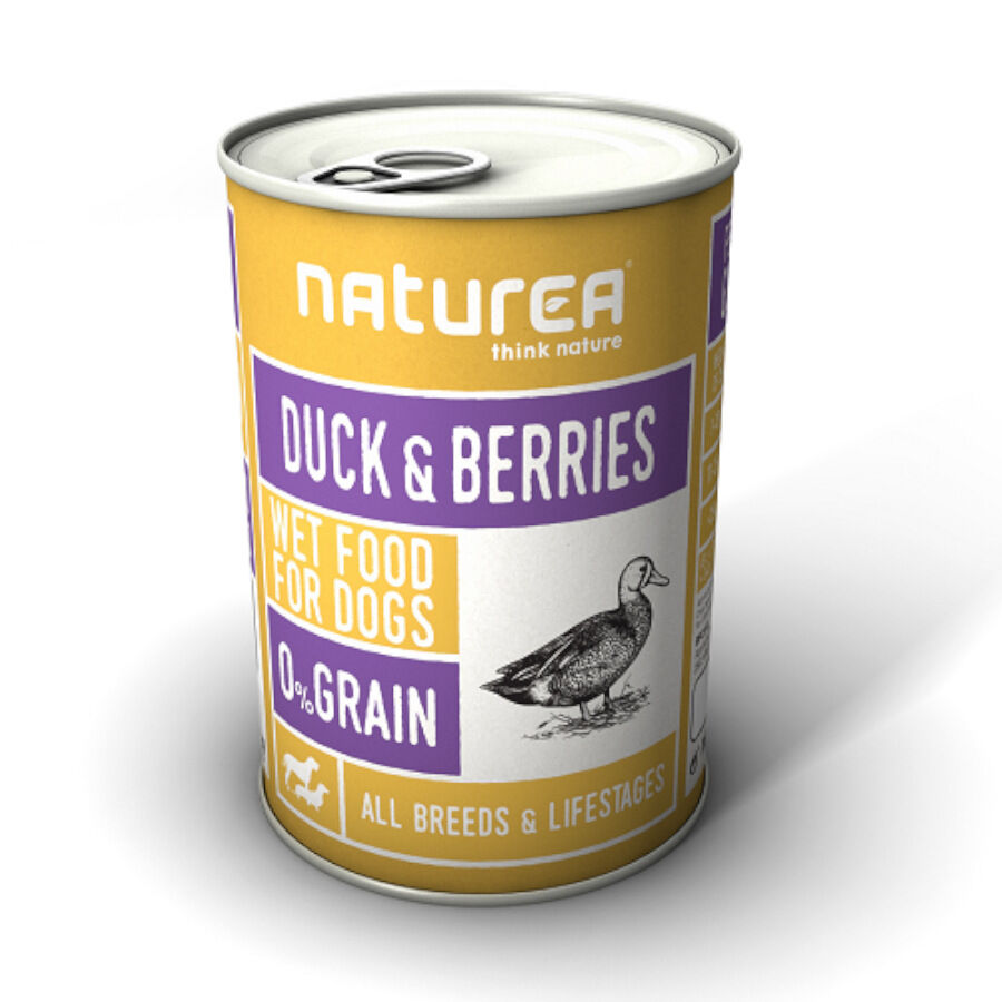 400 g Naturea Pato y Ar&aacute;ndanos lata para perros, , large Imagen numero 1