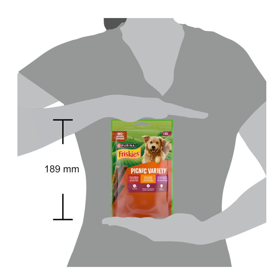 15 barritas Friskies Palitos Picnic Variety Surtidos para perros, , large Imagen numero 4