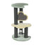 Leeby Karlo torre rascador con juguete para gatitos, , large indicador imagen numero 1