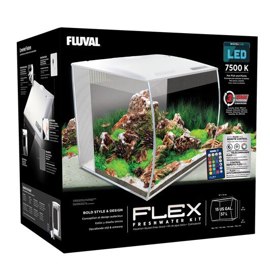 Fluval Flex Kit Acuario, Blanco, 57L, , large Imagen numero 3