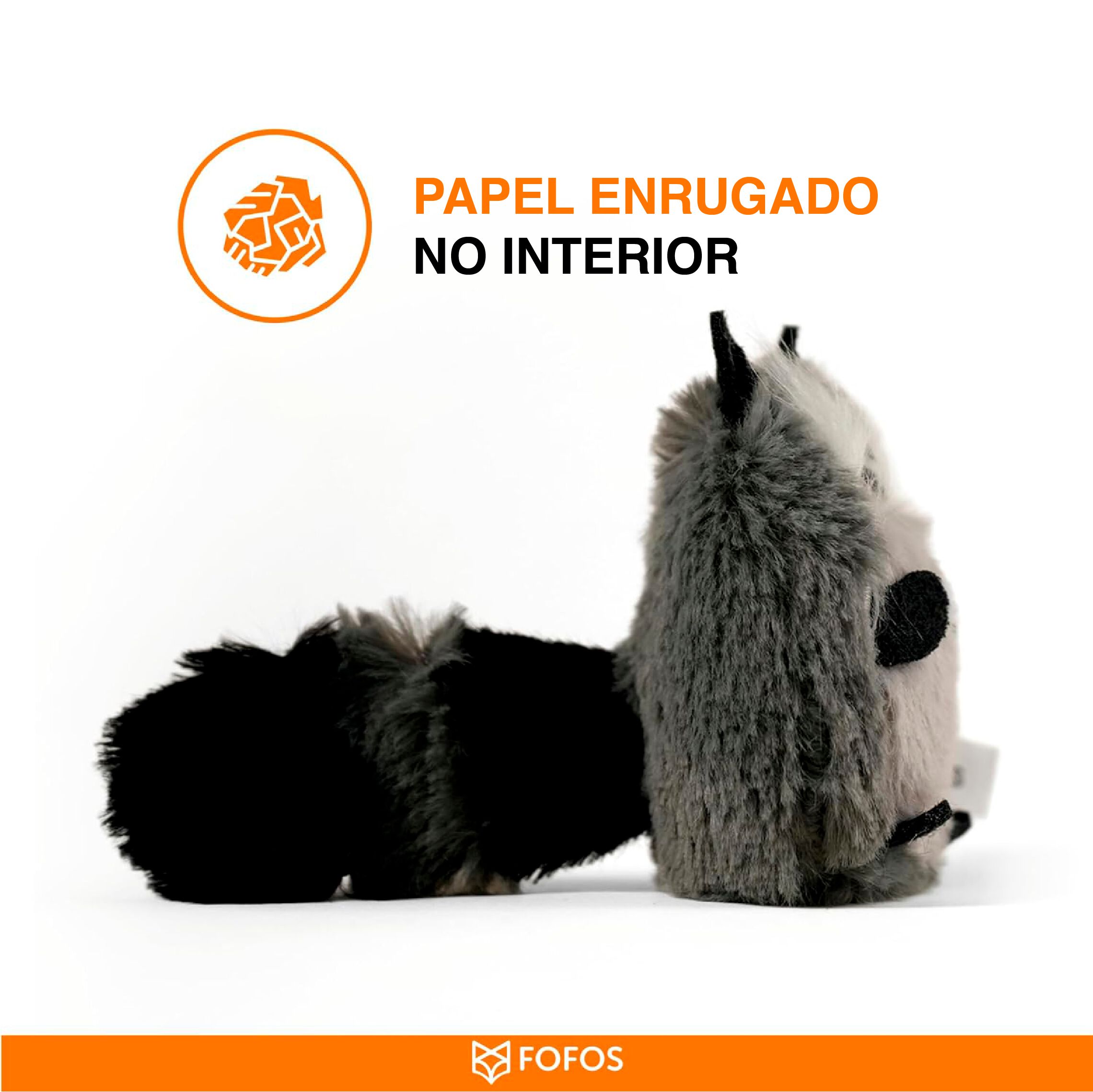 FOFOS | Mapache Fino Arrugado con Catnip Natural - Para Gato, , large Imagen numero 5