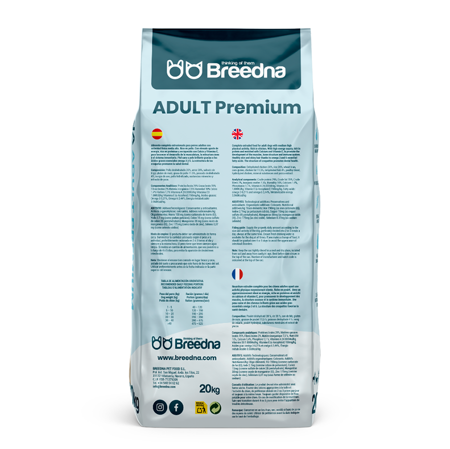 Pienso Breedna Adult Premium para perros, , large Imagen numero 2