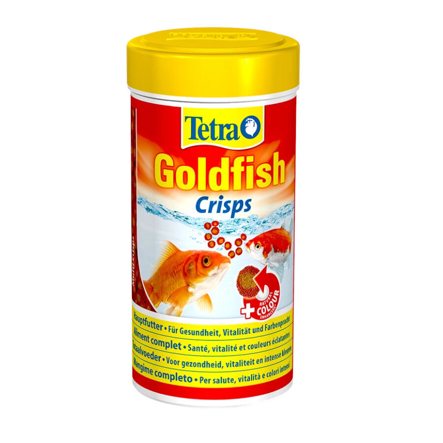 Tetra Goldfish Pro Crisps Escamas para peces de agua fría y carpas