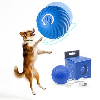 Pelota Interactiva Inteligente con Luces LED para Perros – TheKingPet