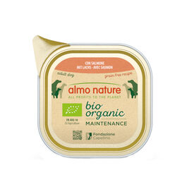Almo Nature Bio Organic Maintenance Grain Free  Salmón tarrina para perros