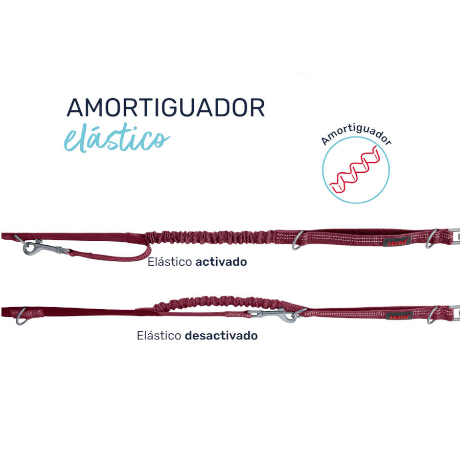 Halti correa multifuncional magenta para perros, , large Imagen numero 2