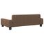 vidaXL Cama para perros de tela marrón 70x45x30 cm, , large indicador imagen numero 8