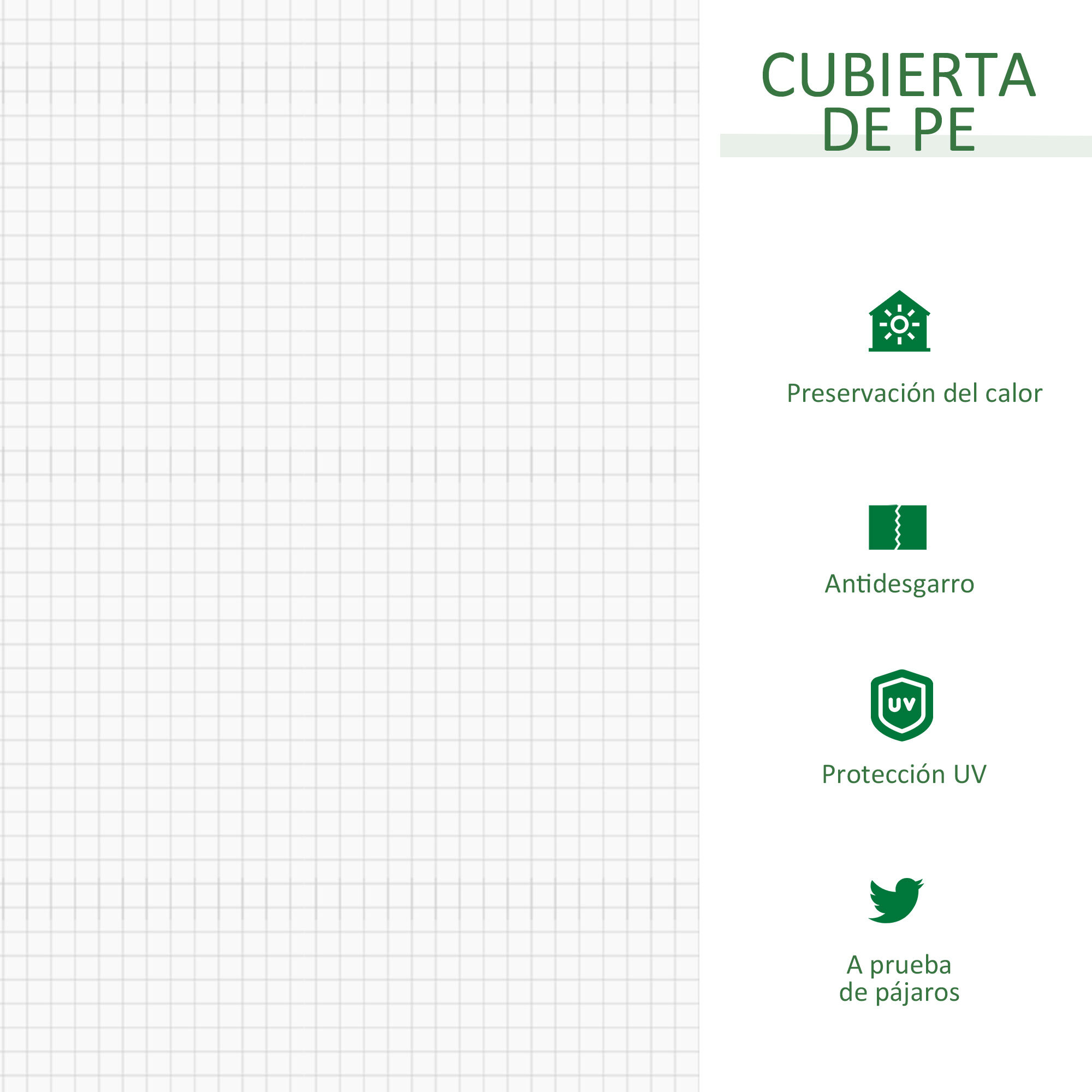 Outsunny Invernadero Blanco thumbnail