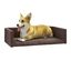 Vidaxl cama de maletero marr&oacute;n para perros, , large indicador imagen numero 8