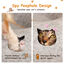Nobleza Túnel para Gatos de Fieltro, Cama para gatos Extraíble con Cremallera, Casa para Gatos Interior., , large indicador imagen numero 5