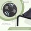 Cama elevada para mascotas | Aislante | 122 x 71 x 21 cm | Máx. 60 kg | Ligera | Resistente | Negra | Cleo | Mobiclinic, , large indicador imagen numero 3