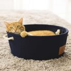 Europet bernina cama de fieltro azul para gatos, , large image number null
