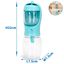 Nobleza Botella de Agua para Mascotas, 350ml Botellas de Agua para Perro Gato con 100ml Recipiente de Comida para para Caminar Viajar Acampar, , large indicador imagen numero 2
