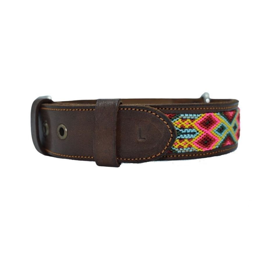 LOYAL COLLAR DE PIEL ARTESANAL TALLA L PARA PERROS, , large Imagen numero 2