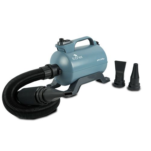 Expulsor Secador Ib&aacute;&ntilde;ez Atlas, uso profesional, para peluquer&iacute;a canina, manguera larga y extensible, , large Imagen numero 2