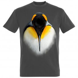 Camiseta Pingüino Real color Gris