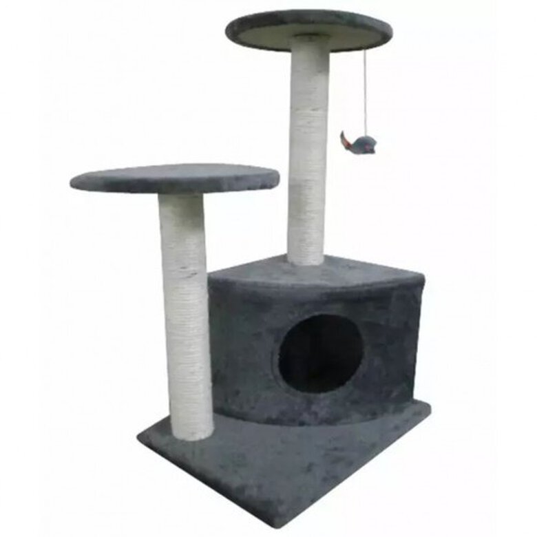 Rascador gimnasio para gatos color Gris, , large image number null