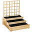 Outsunny Jardinera de Escalera Madera Natural, , large indicador imagen numero 1