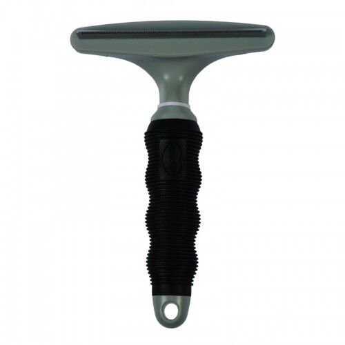 Rastrillo quitatelos para perros color Negro y Gris, , large Imagen numero 1