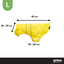 Gotoo Impermeable Reflectante Amarillo para perros, , large indicador imagen numero 4