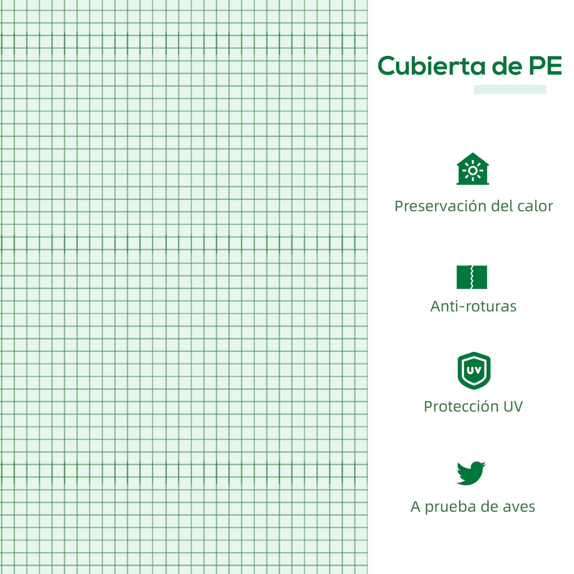 Outsunny Invernadero Verde para Terraza thumbnail