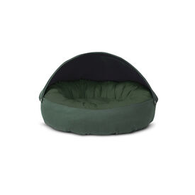 Gauty Cama Redonda Tela de sarga  Verde para Perros y Gatos