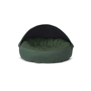 Gauty Cama Redonda Tela de sarga  Verde para Perros y Gatos