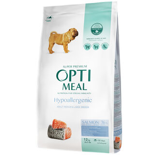 Optimeal Hipoalergenico Salmón pienso para perros adultos de razas medianas y grandes
