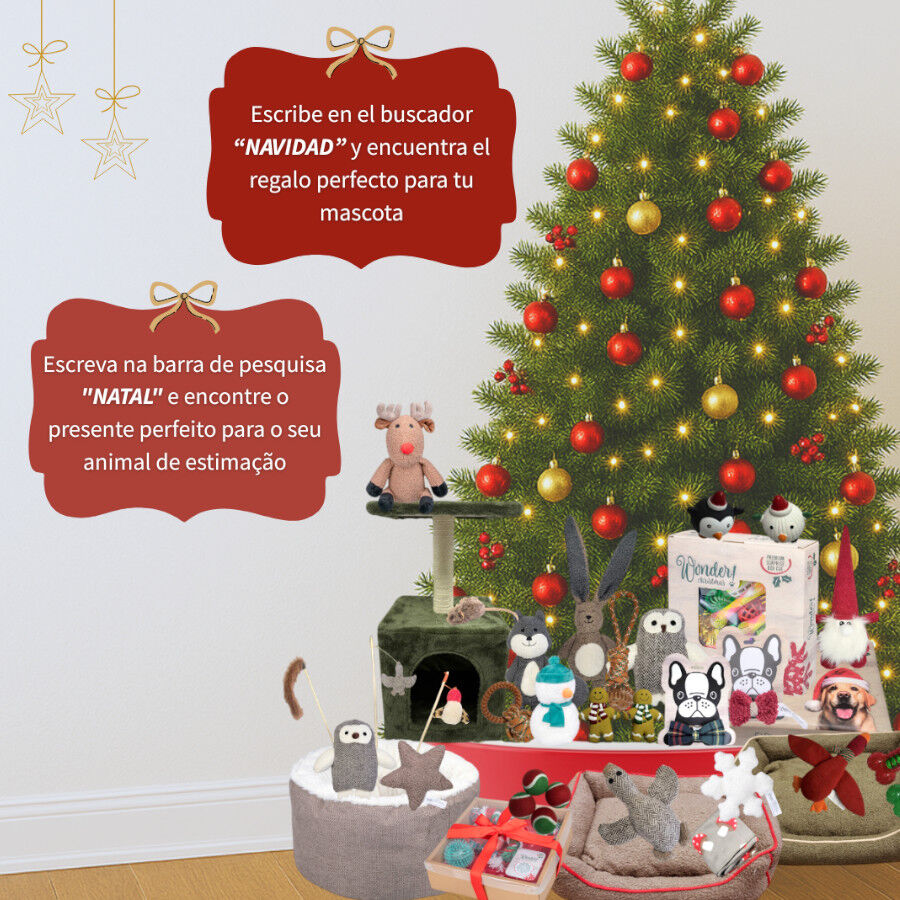 Wonder Christmas Juguete Ratón Navideño para gatos thumbnail