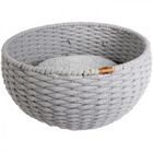 Europet bernina cama ostra redonda con cuerda de algodón gris para gatos, , large image number null