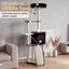 COSTWAY 155 cm &Aacute;rbol Rascador para Gatos con Postes Rascadores y Rampa | Torre de Juegos Multinivel con Casita, Percha Mullida, Plataformas y Juguete Colgante, Centro de Actividades para Gatitos, , large indicador imagen numero 3
