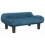 vidaXL Cama para perros de terciopelo azul 70x40x24 cm, , large indicador imagen numero 1
