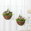 Outsunny Planta Artificial Rosa y Verde, , large indicador imagen numero 2