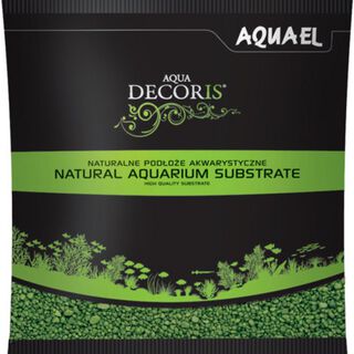Aquael Aqua Decoris Sustrato Natural Cuarzo verde para acuarios
