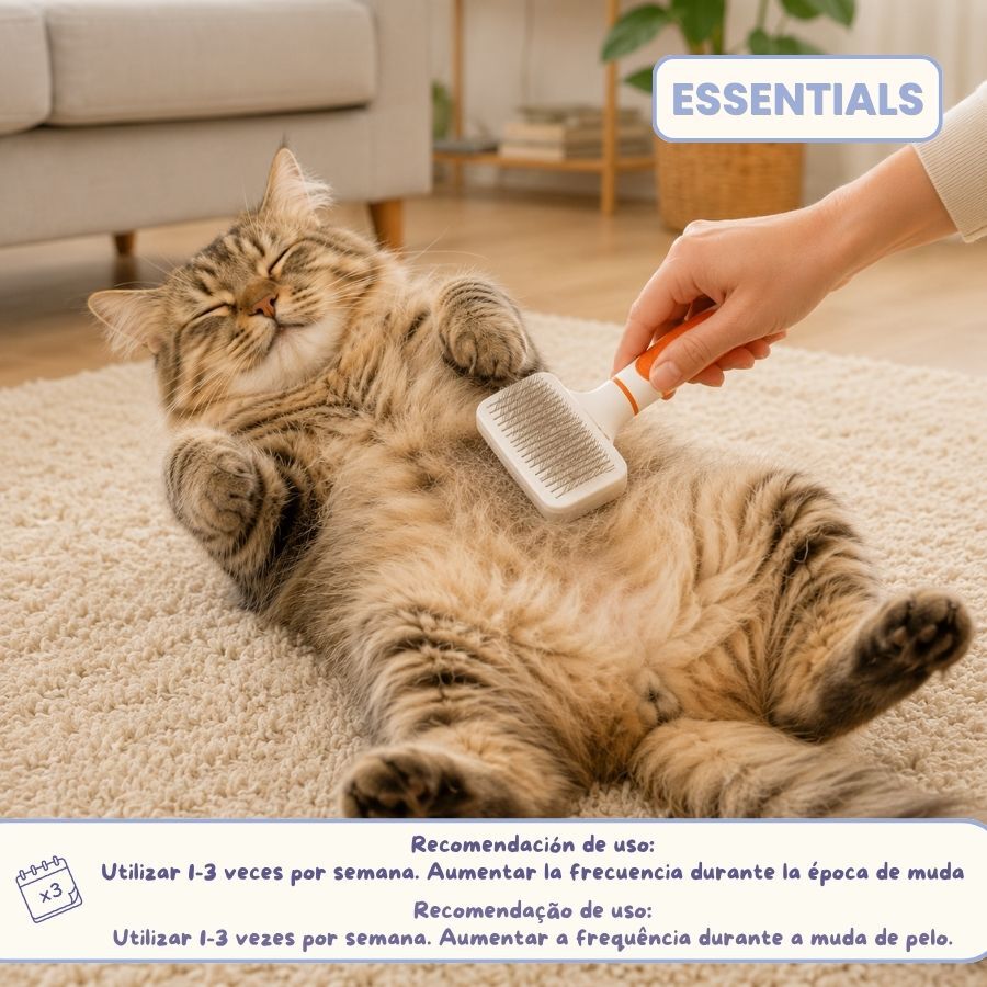 Bloob Cepillo Carda Autolimpiante para gatos, , large Imagen numero 8