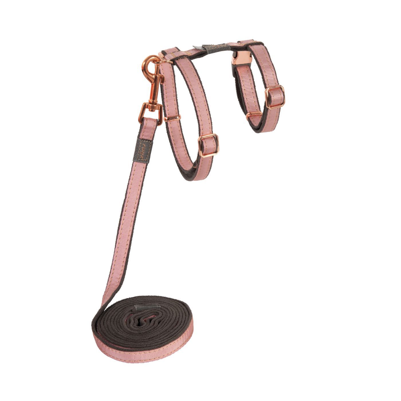 Rogz Urbancat Arnés y Correa Rosa para gatos