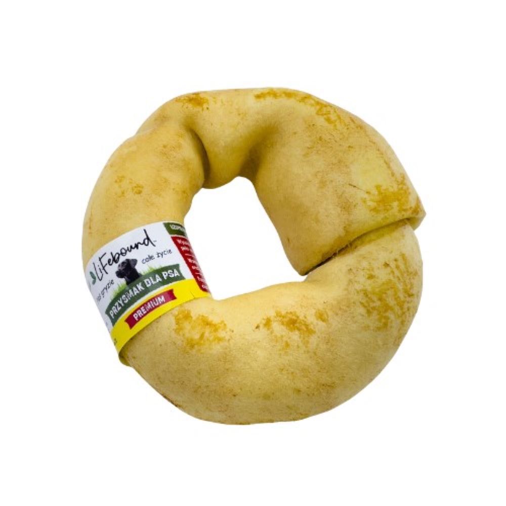 Lifebound Hueso masticable de cuero de ternera, anillo peque&ntilde;o, lote de 10, 8,9 cm, , large Imagen numero 1