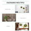Outsunny Planta Artificial Rosa y Verde, , large indicador imagen numero 5