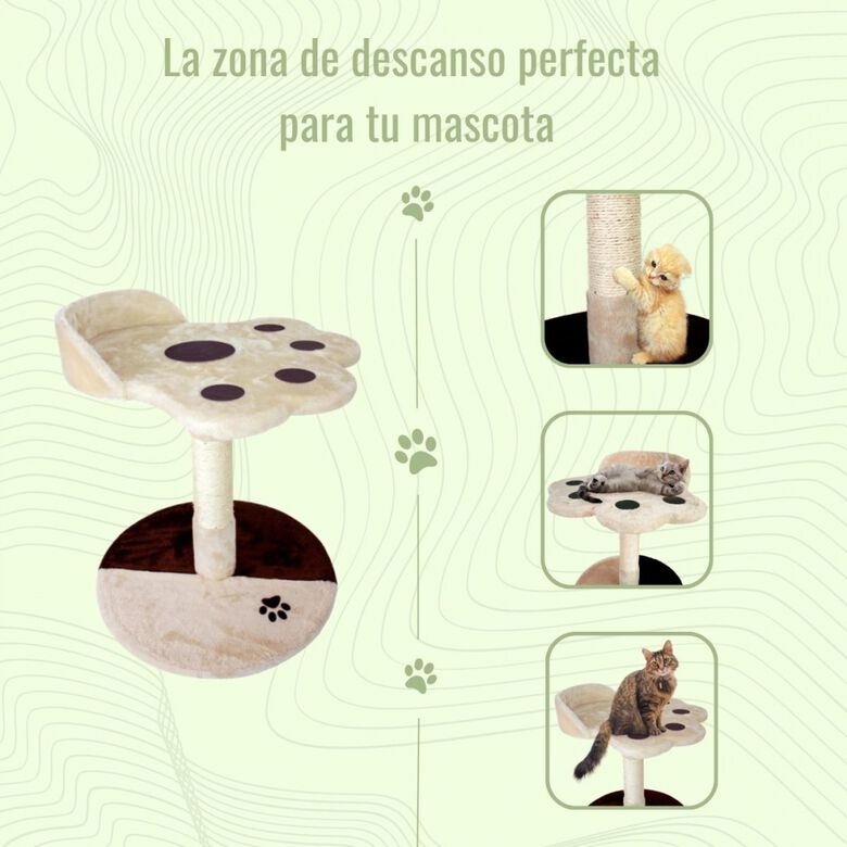 Mobiclinic Árbol Rascador Oliver Beige para Gatos thumbnail