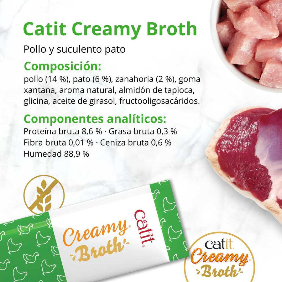 Catit Creamy Broth Pollo, , large Imagen numero 2