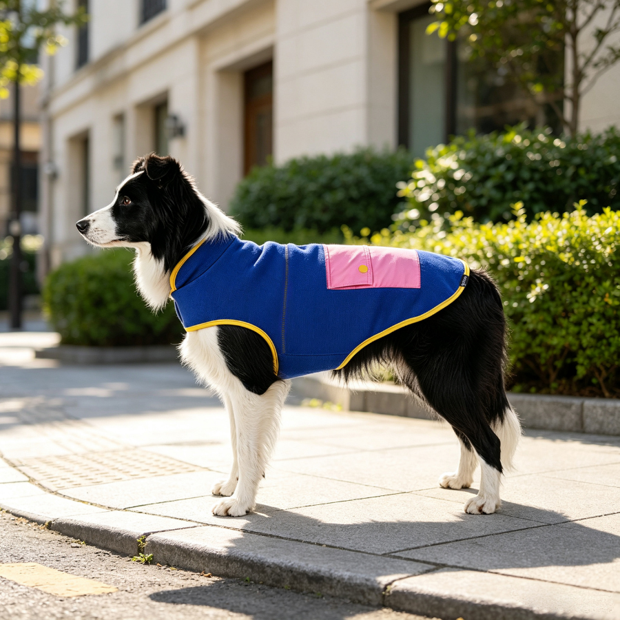 Gotoo Chaqueta Azul con Bolsillo para perros, , large Imagen numero 1