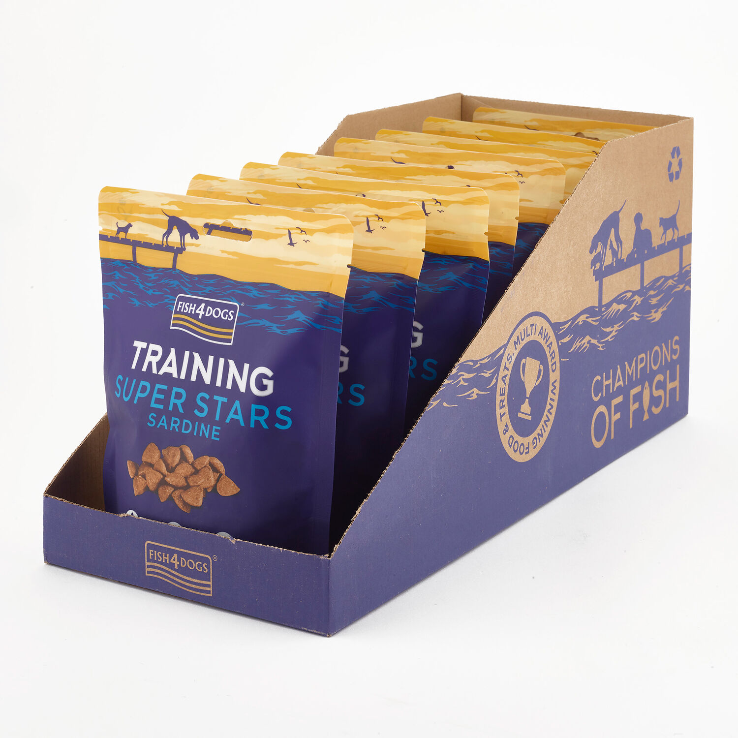 Fish4Dogs Snack de entrenamiento Sardina para perros thumbnail