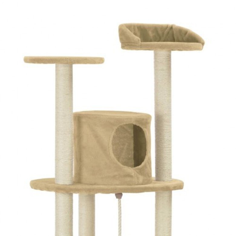 Rascador de sisal para gatos color Beige, , large image number null