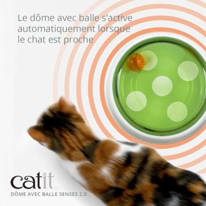 CAT IT sense 2.0 ball dome juguete interactivo con bolas para gatos, , large image number null