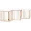 vidaXL Puerta para perros plegable  paneles madera de álamo, , large indicador imagen numero 6