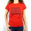 Camiseta mujer "Busco chico al que le encanten los perros" color Rojo, , large indicador imagen numero 2